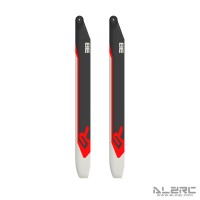 ALZRC - R Carbon Fiber Blades - 380mm - Orange